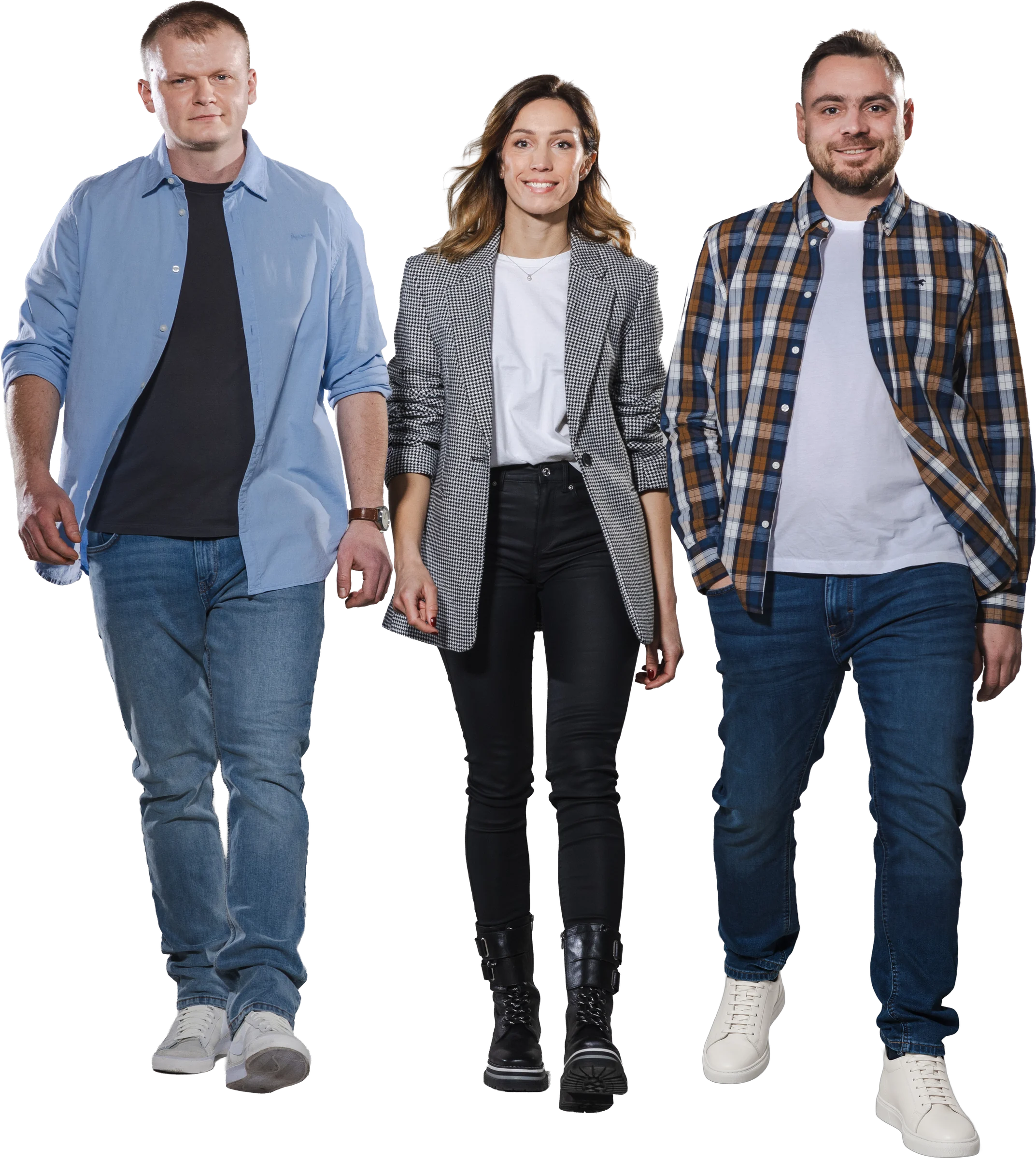 Igor, Megy i Nikola, tim LM Komunikacije